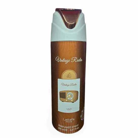 Lattafa Pride Vintage Radio Perfumed Spray 200ml For Man
