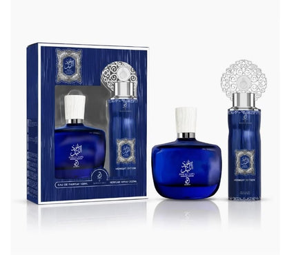 GIFT SET Of ARABIYAT OUD AL LAYL Midnight Edition (100ML EDP + 200ML Deo )for Men & Women