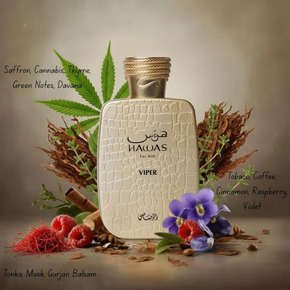 RASASI HAWAS VIPER  Eau De Parfum 100ml For Man