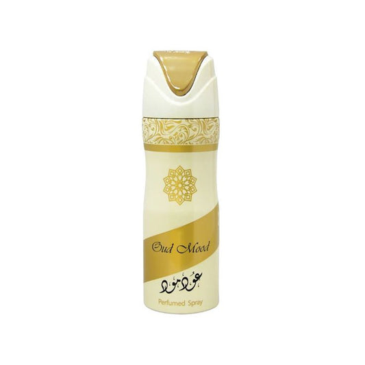 LATTAFA OUD MOOD GOLD DEODORANT SPRAY 200ML FOR MEN & WOMEN