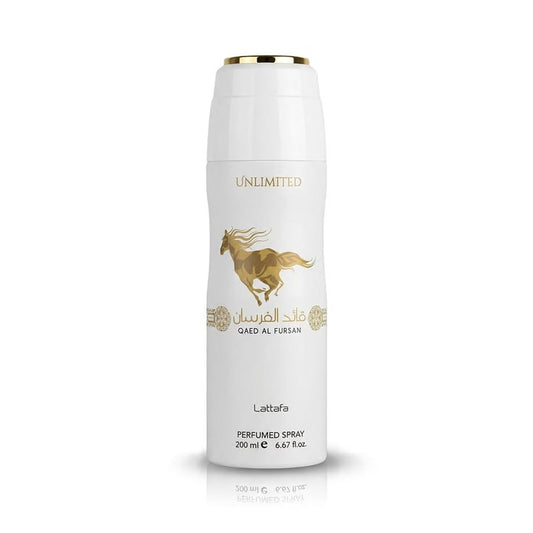 LATTAFA QAED AL FURSAN UNLIMITED PERFUMED SPRAY 200ML