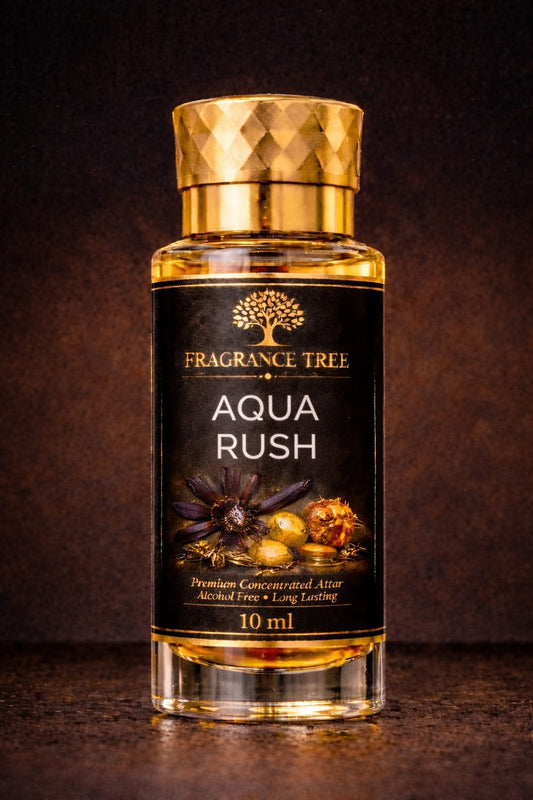 AQUA RUSH ATTAR BOTTLE 10ML UNISEX